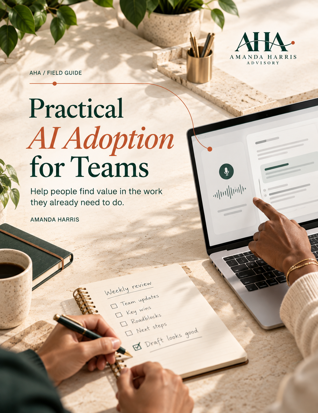 Practical AI Adoption for Teams: AHA Field Guide cover